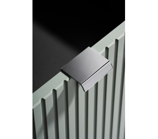 Comad Závěsná skříňka Line Reed Green Pati s deskou a umyvadly 140 cm zelená/dub coast evoke