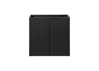 Comad Závěsná skříňka Nova Black Beyond s deskou a umyvadlem 120 cm černá/dub evoke