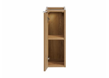 Comad Závěsná skříňka Nova Black Beyond s deskou a umyvadly 140 cm černá/dub evoke