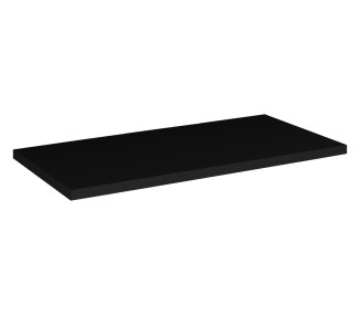 Comad Závěsná skříňka Nova Black II s deskou a umyvadlem 80 cm černá/bílá