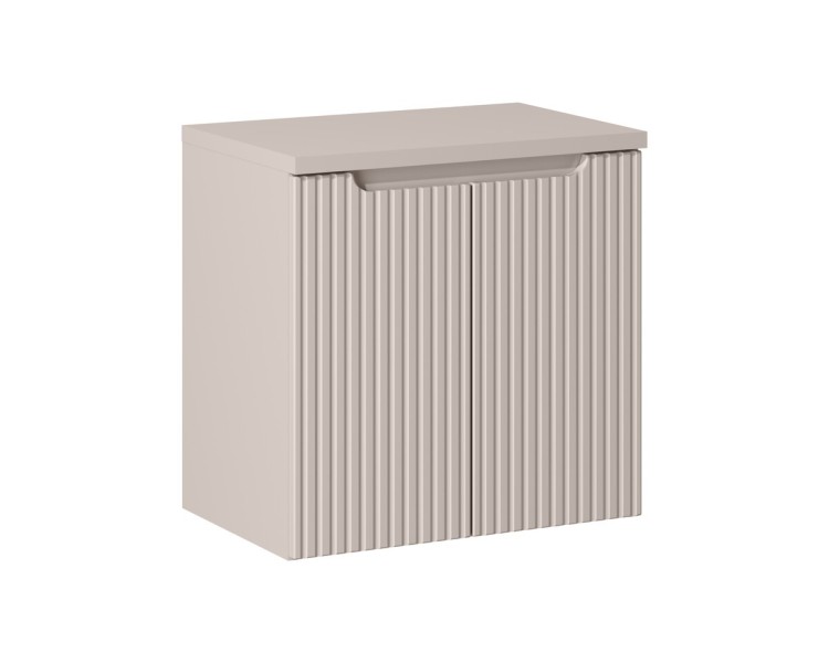 Comad Závěsná skříňka Nova Cashmere I s deskou 60 cm kašmírová