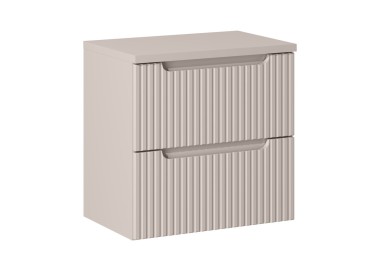Comad Závěsná skříňka Nova Cashmere II s deskou 60 cm kašmírová