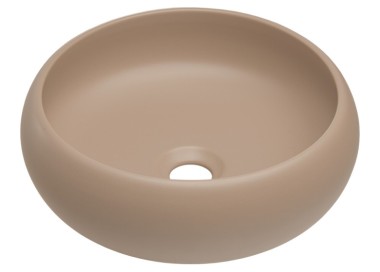 Comad Závěsná skříňka Nova Cashmere Wiki I s deskou 60 cm kašmírová/bílá
