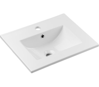 Comad Závěsná skříňka Nova Oak Dance II se zápustným umyvadlem 60 cm dub coast evoke