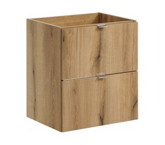 Comad Závěsná skříňka Nova Oak Gaja s deskou a umyvadly 100 cm dub evoke