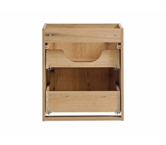 Comad Závěsná skříňka Nova Oak Gaja s deskou a umyvadly 100 cm dub evoke