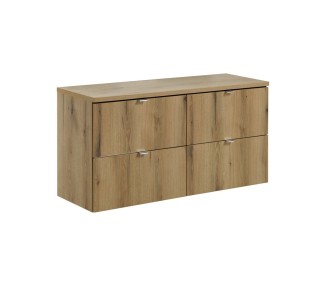 Comad Závěsná skříňka Nova Oak s deskou 120 cm dub coast evoke