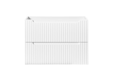 Comad Závěsná skříňka Nova White I s deskou a umyvadlem 60 cm bílá