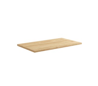 Comad Závěsná skříňka Ocean I s deskou a umyvadlem 90 cm dub olejovaný/béžová