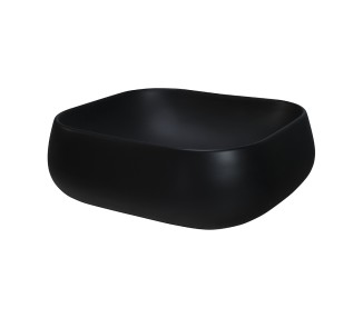 Comad Závěsná skříňka Ocean Nika I s deskou a umyvadlem 60 cm černá/dub olejovaný