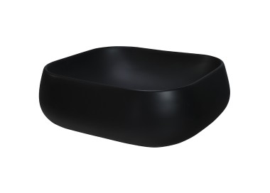 Comad Závěsná skříňka Ocean Nika I s deskou a umyvadlem 60 cm černá/dub olejovaný