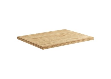 Comad Závěsná skříňka Ocean Nika s deskou a umyvadlem 60 cm béžová/dub olejovaný