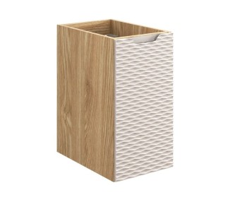 Comad Závěsná skříňka Ocean Trust s deskou a umyvadlem 120 cm béžová/dub olejovaný