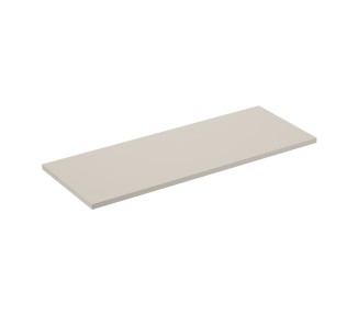 Comad Závěsná skříňka pod umyvadlo Adele Cashmere s deskou a umyvadly 120 cm kašmírová