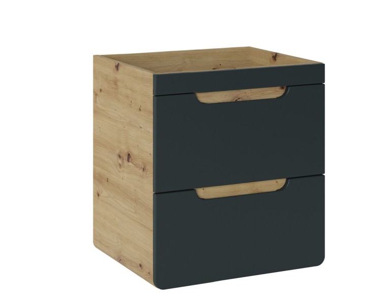 Comad Závěsná skříňka pod umyvadlo Aruba 8201 50 cm dub craft zlatý/vesmírně šedá mat