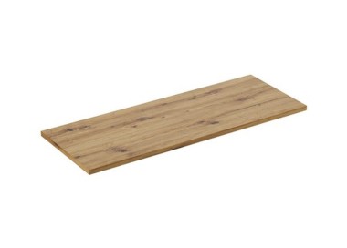 Comad Závěsná skříňka pod umyvadlo Casad s deskou 140 cm bílá/dub artisan