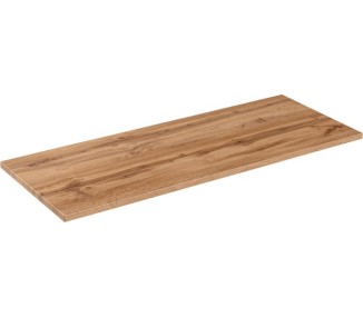 Comad Závěsná skříňka pod umyvadlo Casad s deskou 140 cm dub wotan/černá