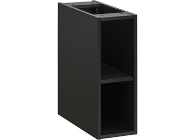Comad Závěsná skříňka pod umyvadlo Casad s deskou 140 cm dub wotan/černá