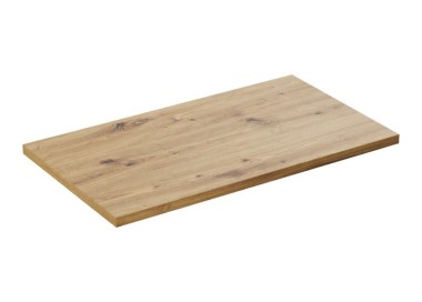 Comad Závěsná skříňka pod umyvadlo Dalia Cashmere s deskou 80 cm kašmírová/dub evoke