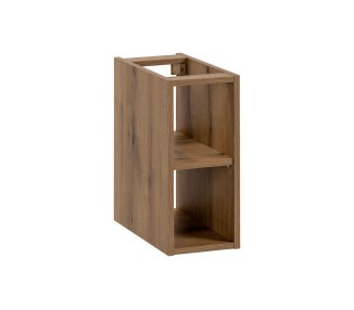 Comad Závěsná skříňka pod umyvadlo Iconic s deskou 140 cm kašmír/dub coast evoke