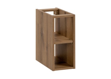 Comad Závěsná skříňka pod umyvadlo Iconic s deskou 140 cm kašmír/dub coast evoke