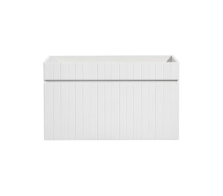Comad Závěsná skříňka pod umyvadlo Iconic s deskou 160 cm bílá/dub santa fe vintage