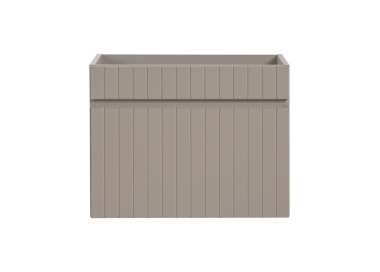 Comad Závěsná skříňka pod umyvadlo Iconic s deskou 80 cm kašmír/dub coast evoke