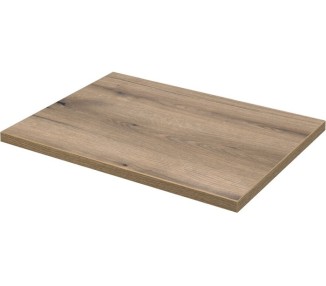 Comad Závěsná skříňka pod umyvadlo Iconic s deskou 80 cm kašmír/dub coast evoke
