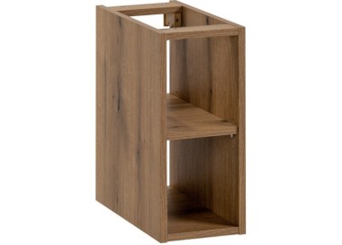 Comad Závěsná skříňka pod umyvadlo Iconic s deskou 80 cm kašmír/dub coast evoke