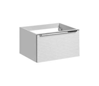 Comad Závěsná skříňka pod umyvadlo Leonardo s deskou 150 cm bílá/dub sherman