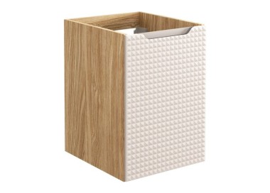 Comad Závěsná skříňka pod umyvadlo Luxor Beige s deskou 70 cm béžová/dub olejovaný