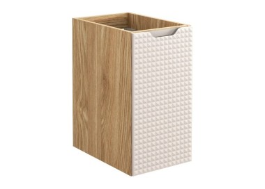 Comad Závěsná skříňka pod umyvadlo Luxor Beige s deskou 70 cm béžová/dub olejovaný