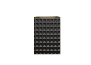 Comad Závěsná skříňka pod umyvadlo Luxor Black s deskou 70 cm černá/dub olejovaný