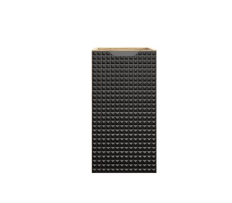 Comad Závěsná skříňka pod umyvadlo Luxor Black s deskou 70 cm černá/dub olejovaný