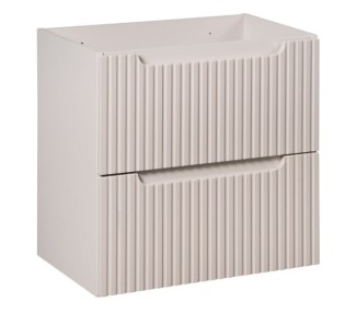 Comad Závěsná skříňka pod umyvadlo Nova Cashmere II s deskou 50 cm kašmírová