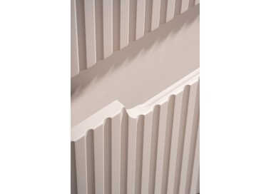 Comad Závěsná skříňka pod umyvadlo Nova Cashmere II s deskou 50 cm kašmírová