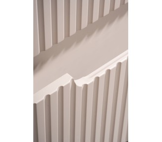 Comad Závěsná skříňka pod umyvadlo Nova Cashmere II s deskou 50 cm kašmírová/dub evoke