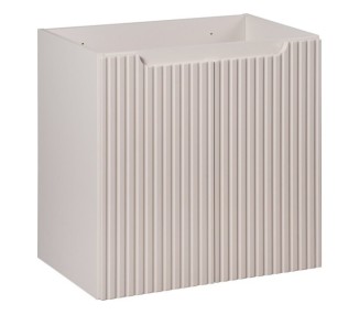 Comad Závěsná skříňka pod umyvadlo Nova Cashmere s deskou 50 cm kašmírová/dub evoke