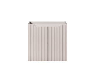 Comad Závěsná skříňka pod umyvadlo Nova Cashmere s deskou 50 cm kašmírová/dub evoke