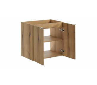 Comad Závěsná skříňka pod umyvadlo Nova Oak s deskou 140 cm dub evoke