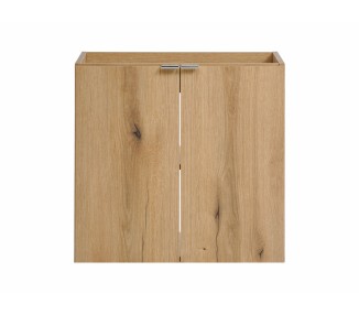 Comad Závěsná skříňka pod umyvadlo Nova Oak s deskou 140 cm dub evoke/bílá