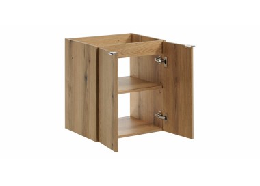 Comad Závěsná skříňka pod umyvadlo Nova Oak s deskou 50 cm dub evoke