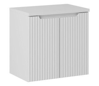Comad Závěsná skříňka pod umyvadlo Nova White II s deskou 60 cm bílá