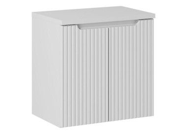 Comad Závěsná skříňka pod umyvadlo Nova White II s deskou 60 cm bílá