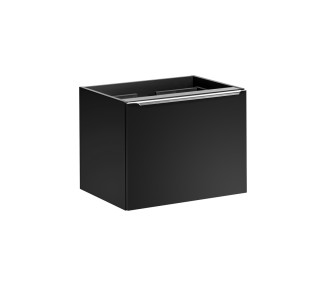 Comad Závěsná skříňka pod umyvadlo SantaFe s deskou 140 cm černá