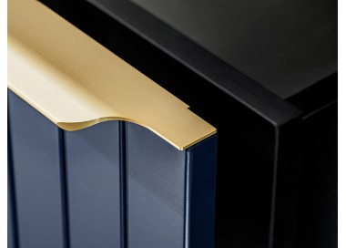 Comad Závěsná skříňka pod umyvadlo SantaFe s deskou 60 cm tmavě modrá