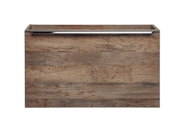 Comad Závěsná skříňka Santa Fe s deskou a umyvadlem 80 cm dub santa fe vintage