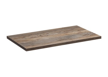 Comad Závěsná skříňka Santa Fe s deskou a umyvadlem 80 cm dub santa fe vintage