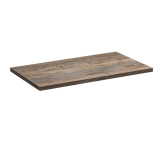 Comad Závěsná skříňka Santa Fe s deskou a umyvadlem 80 cm taupe/dub santa fe vintage