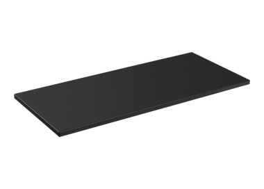 Comad Závěsná skříňka SantaFe Domi s deskou a umyvadly 120 cm černá